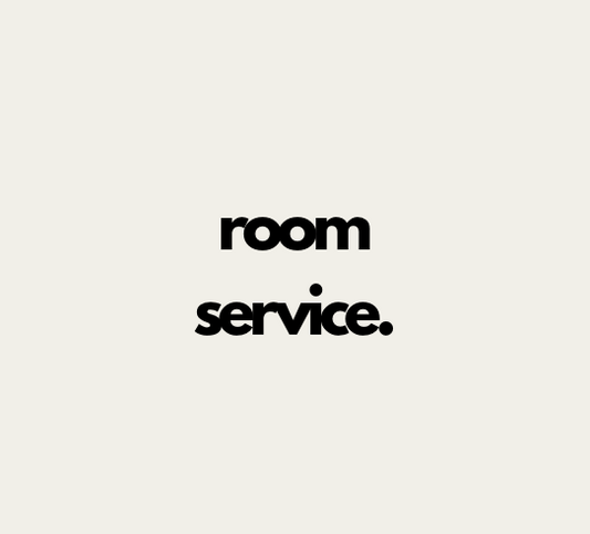 Room Service (Single Room Design Service)